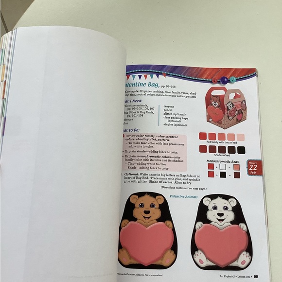 Brand new Abeka Art Projects 2 Student Consumable Book - Picture 11 of 11